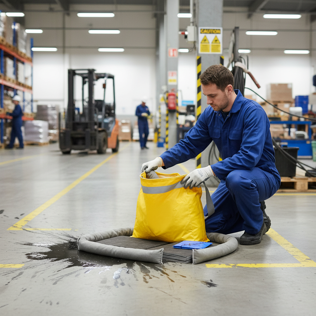 Maintenance Spill Kit 50 Litre 62cm x 55cm x 7cm for Spill Clean-Up