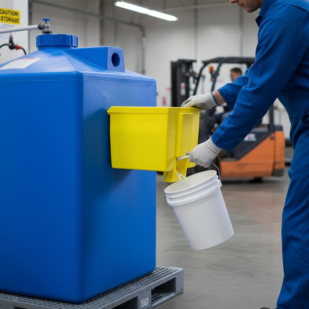 Dispensing Tray 86 Litre 530mm x 520mm x 520mm for Spill Containment