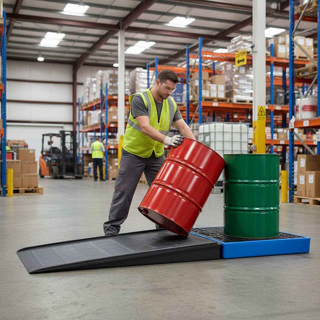 Ramp 1000kg 1740mm x 1000mm x 160mm for Spill Flooring Units