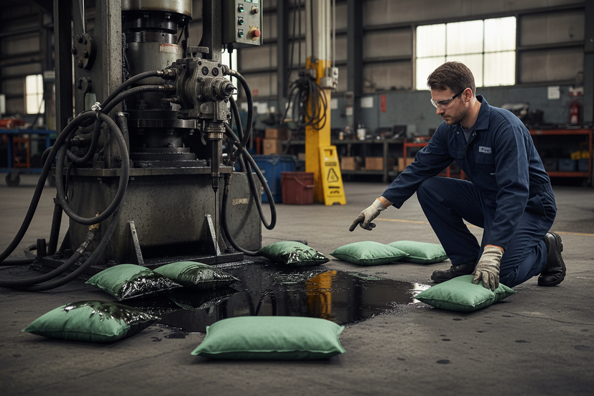 Maintenance Absorbent Pillows 59 Litre 38cm x 23cm for Spill Response