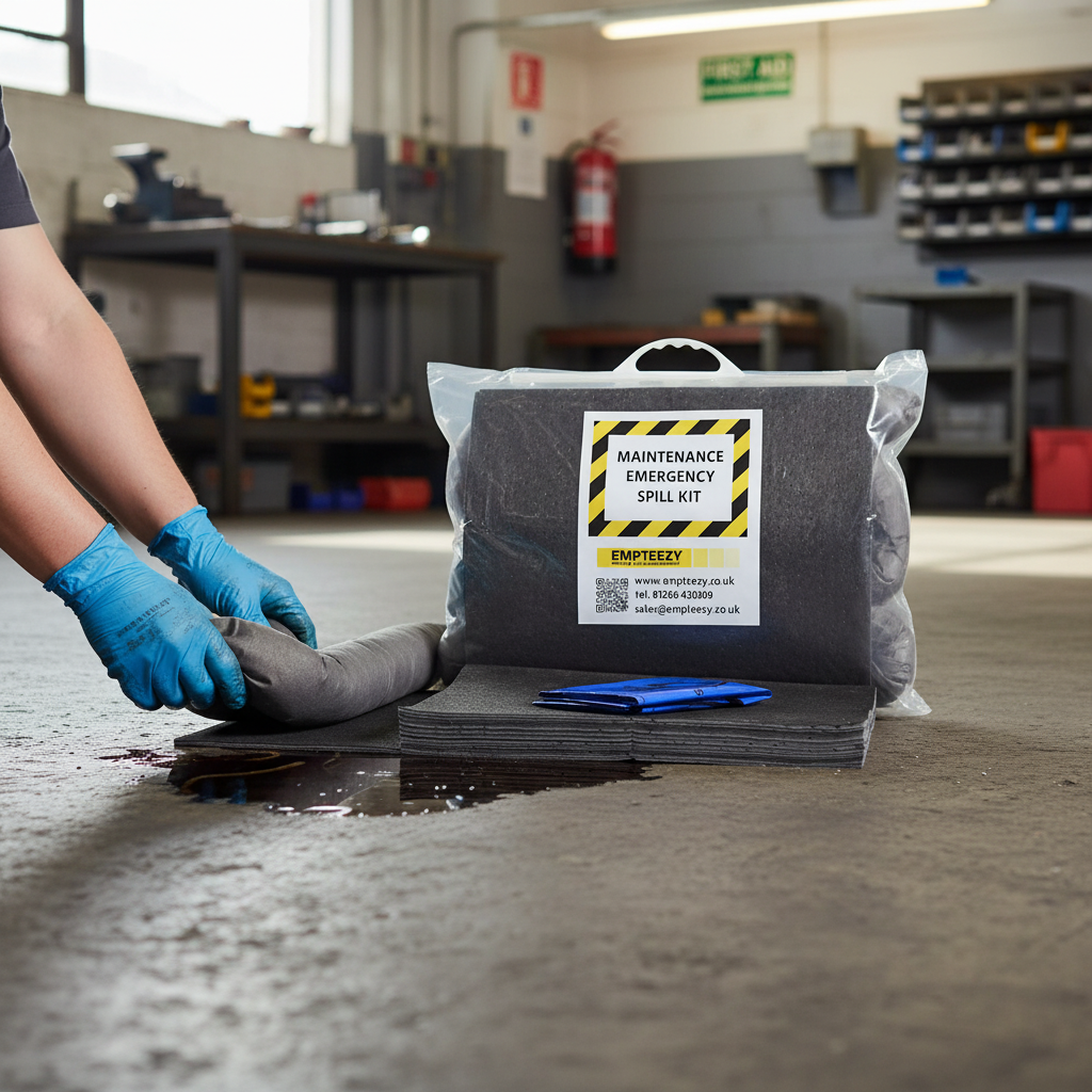 Maintenance Spill Kit 15 Litre 70cm x 59cm x 5cm for Vehicle Use