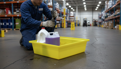 Drip Tray 45 Litre 630mm x 590mm x 175mm for Temporary Storage