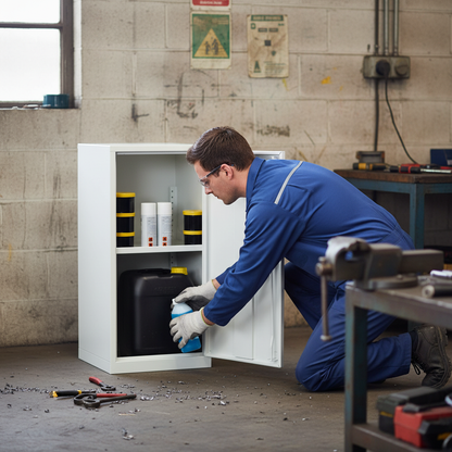 Acid & Alkali Cabinet 25kg 457mm x 457mm x 915mm for Chemical Storage