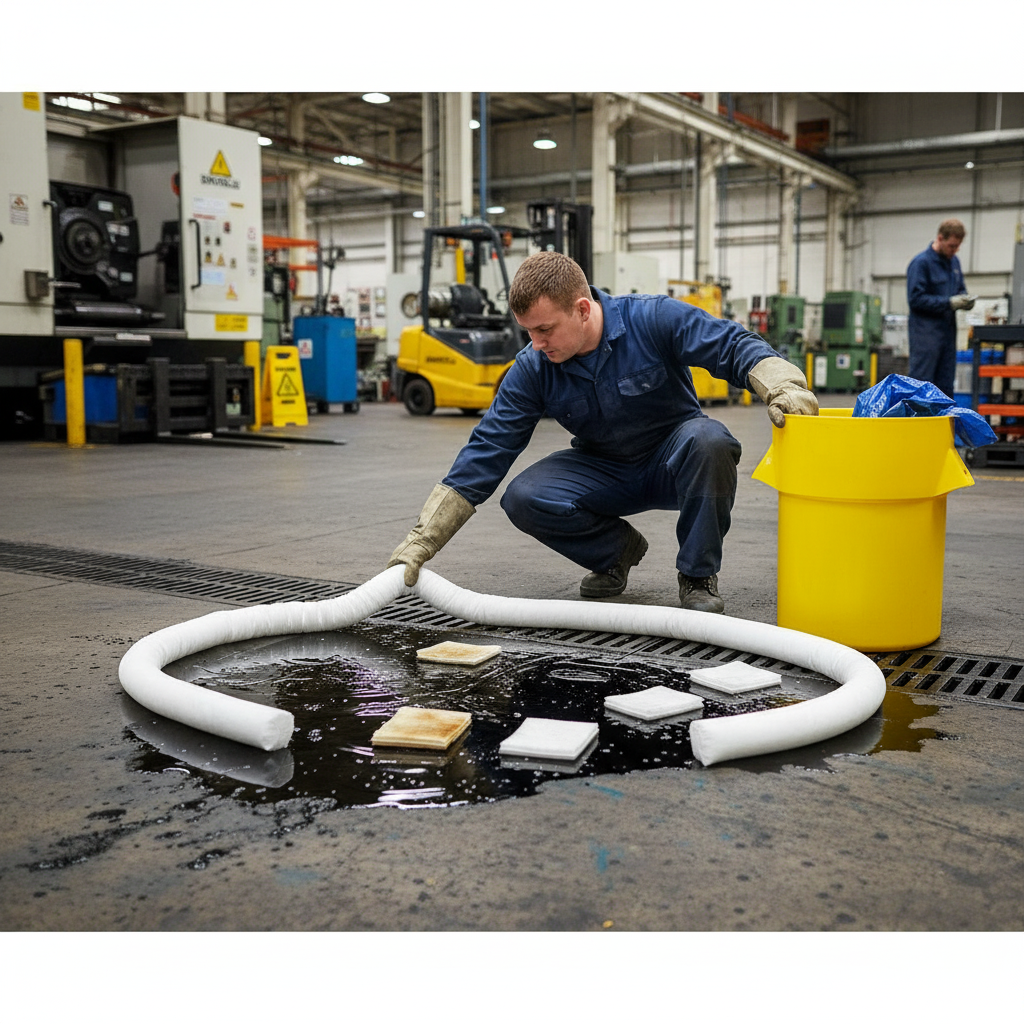 Oil Selective Spill Kit 90 Litre 72cm x 55cm x 55cm for Site Spill Response
