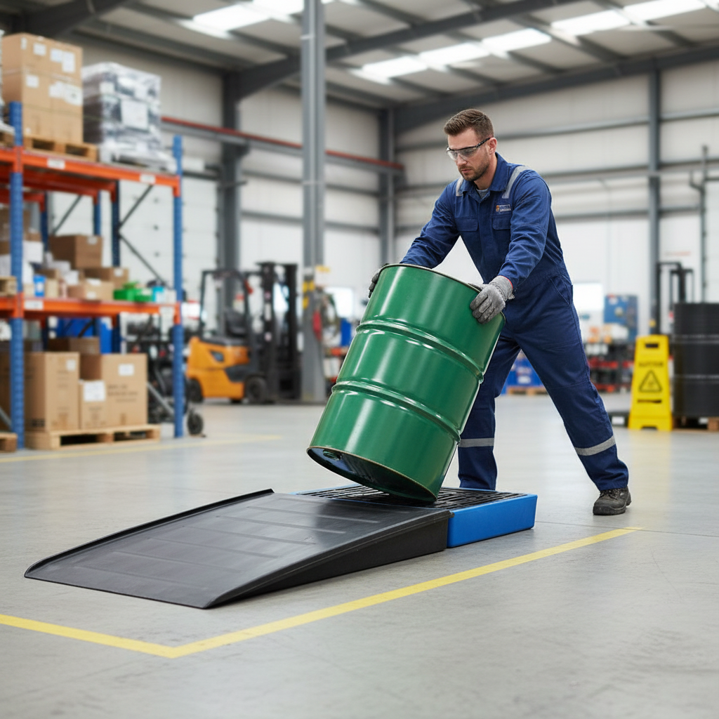 Ramp 1000kg 1740mm x 1000mm x 160mm for Spill Flooring Units