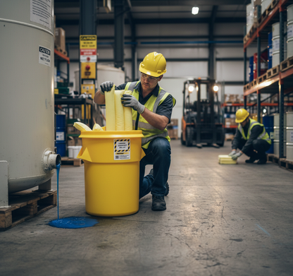 Chemical Spill Kit 90 Litre 72cm x 55cm x 55cm for Responding to Spills