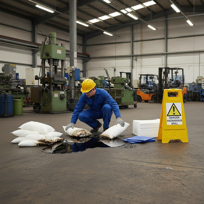 Oil Selective Spill Kit 360 Litre 190 x 50cm for Industrial Spill Management