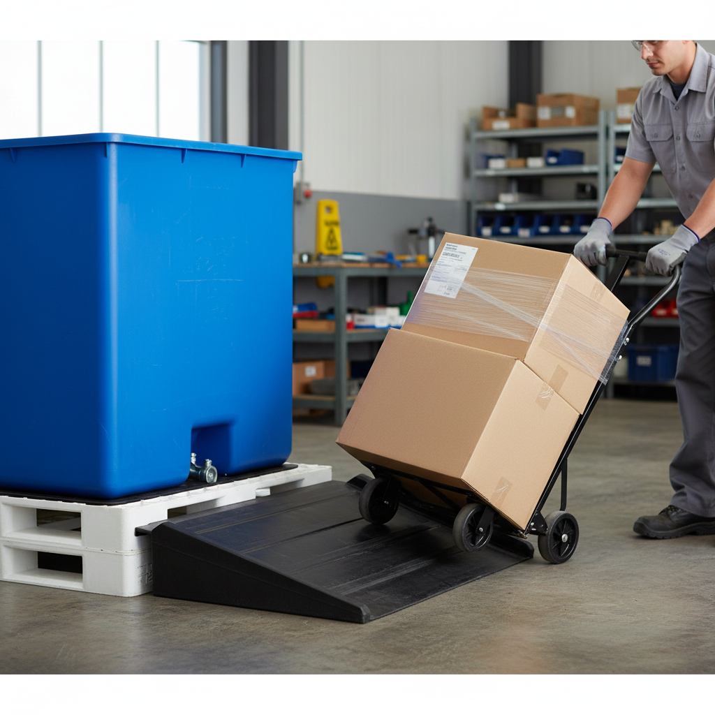 Ramp 1000kg 650mm x 800mm for Loading and Unloading