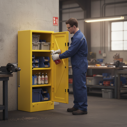 Storage Cabinet 70 Litre 650mm x 570mm x 1650mm for Industrial use