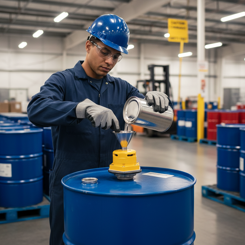 Safety Drum Vent 205 Litre 51mmØ for Petroleum-Based Solvents