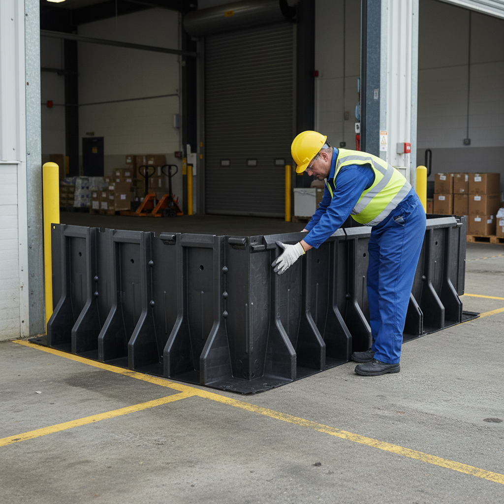 FloodFence 4kg 1000mm x 580mm x 450mm for Water Flow Control