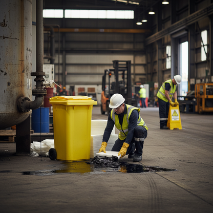 Oil Selective Spill Kit 240 Litre 106cm x 60cm x 74cm for Outdoor Spill Response