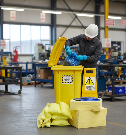 Chemical Spill Kit 240 Litre 106cm x 60cm x 74cm for Site Spill Response