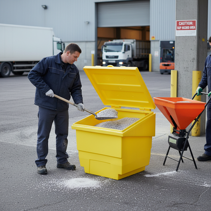 Storage Container 250 Litre 875mm x 875mm x 880mm for Grit and Spill Control