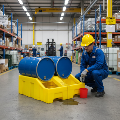 Dispensing System 400 Litre 1390 x 1250 x 490mm for Drum Storage