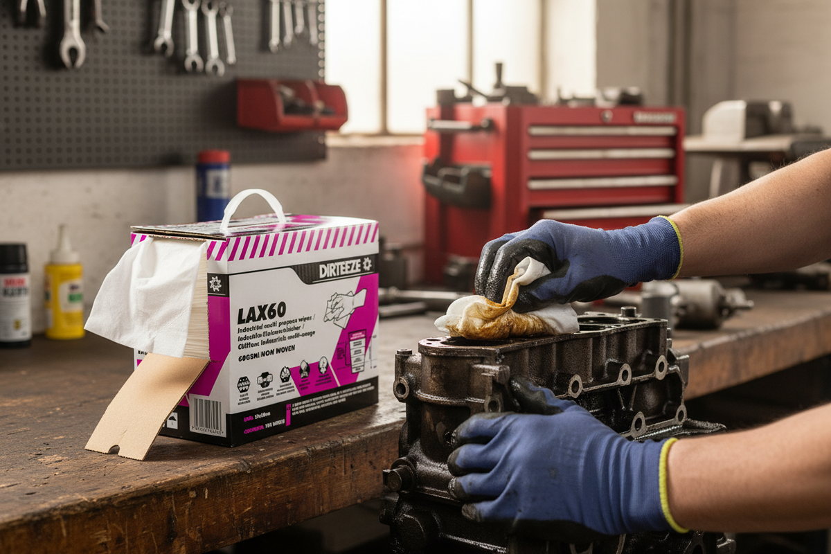 Technical Process Wipes 1.65kg 30cm x 50cm for Cleaning and Maintenance