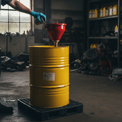 Safety Drum Funnel 7.3kg 273mmØ x H245mm for Flammable Liquid Handling