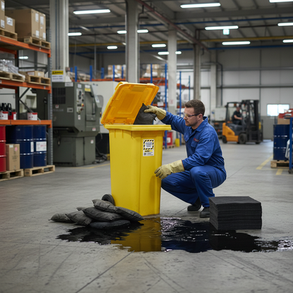 Maintenance Spill Kit 120 Litre 95cm x 47cm x 54cm for Site Spill Response