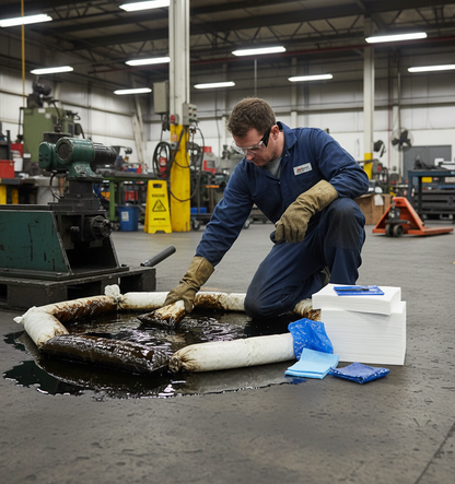 Oil Selective Spill Kit 240 Litre 150 x 50cm for Industrial Spill Management