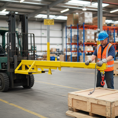 Crane Jib Forklift Attachment 3000kg 3050mm for Forklift Lifting