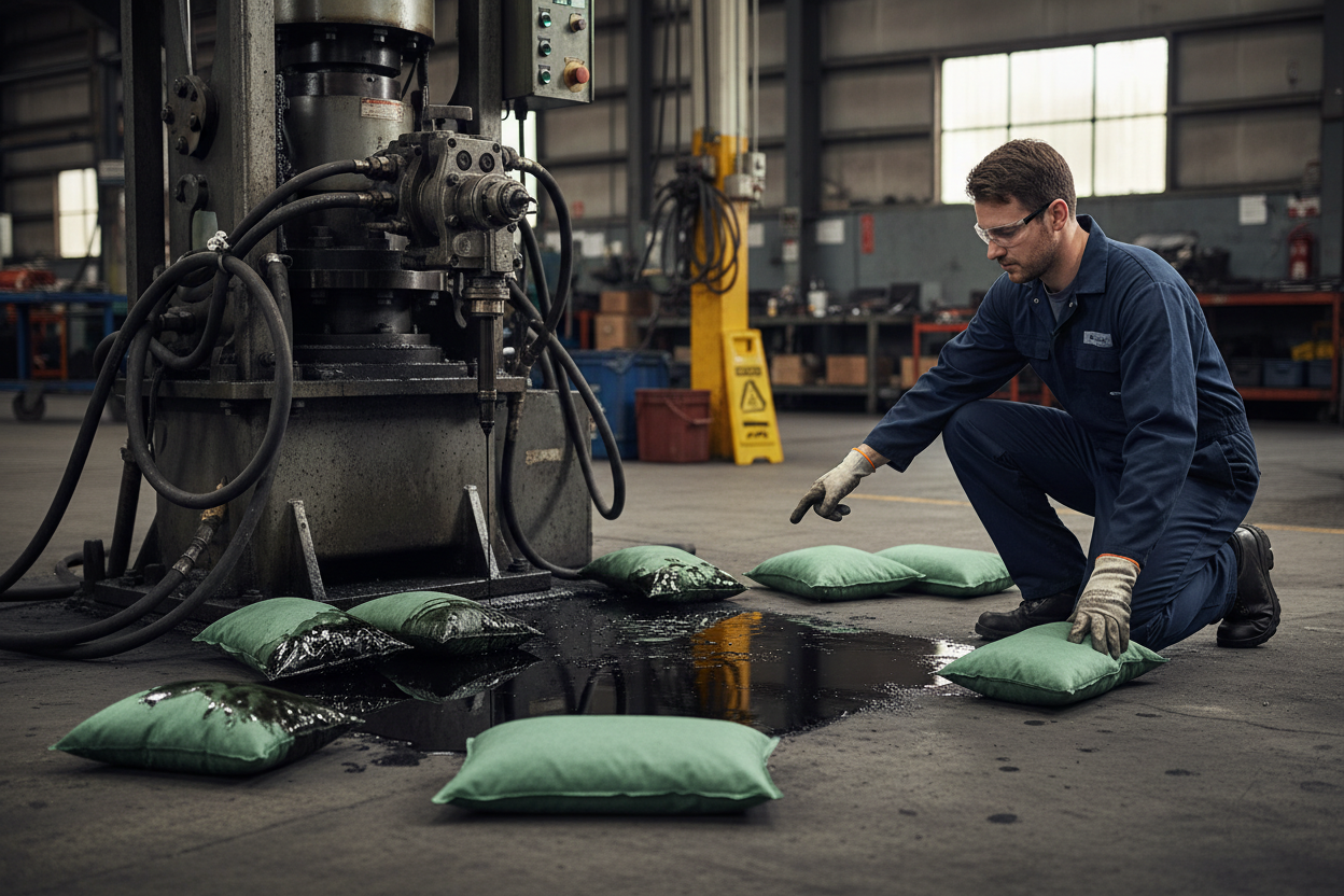 Maintenance Absorbent Pillows 59 Litre 38cm x 23cm for Spill Response