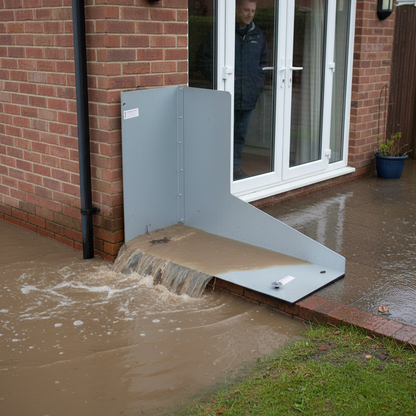 Flood Fence Wall 6kg 240mm x 580mm x 450mm for Outdoor Flood Protection