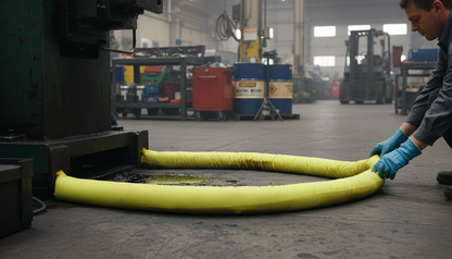 Chemical Absorbent Socks 90 Litre 7.5cmØ x 1.2m for Chemical Spill Control