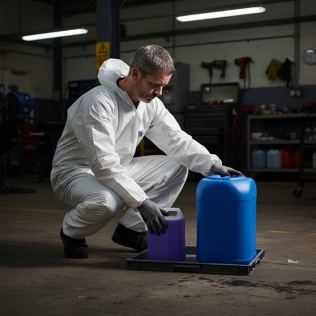 Drip Tray 8 Litre 595mm x 395mm x 50mm for Spill Control