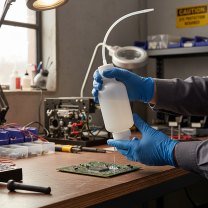 Liquid Dispensing Bottle 0.5 Litre 76mmØ x H191mm for Safe Liquid Dispensing