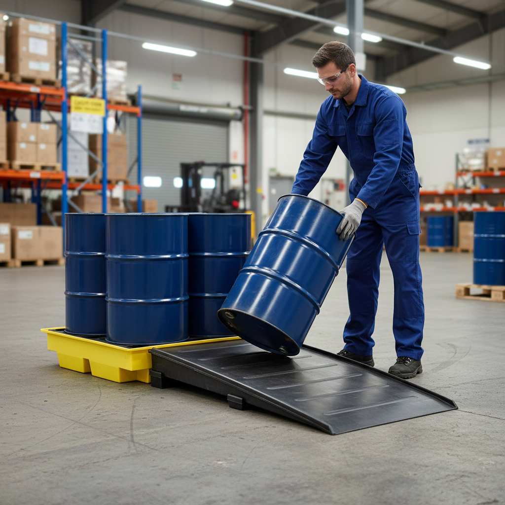 Ramp 1000kg 1740 x 1000 x 275mm for Industrial Equipment Access