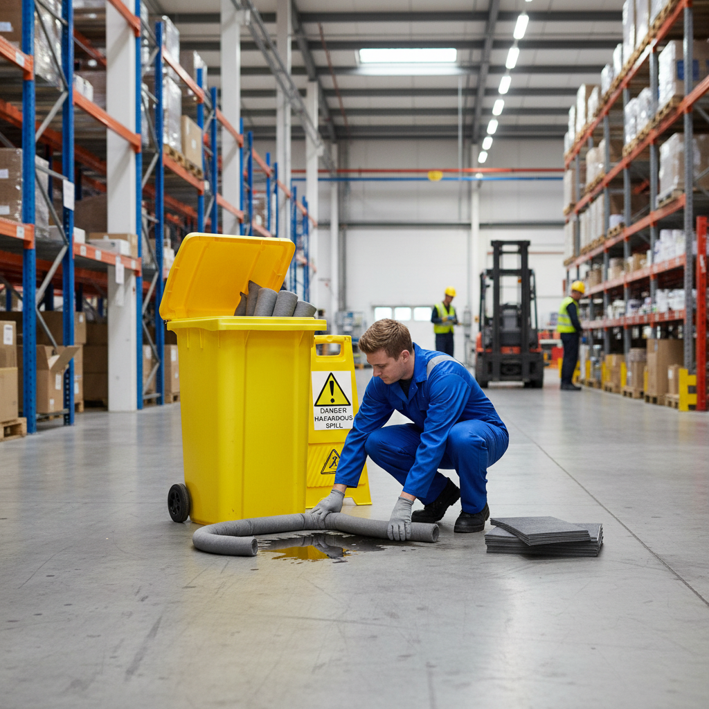Maintenance Spill Kit 240 Litre 106cm x 60cm x 74cm for Rapid Spill Response