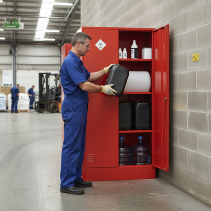 Pesticides & Agrochemical Cabinet 72kg 915mm x 457mm x 1829mm for Chemical Storage