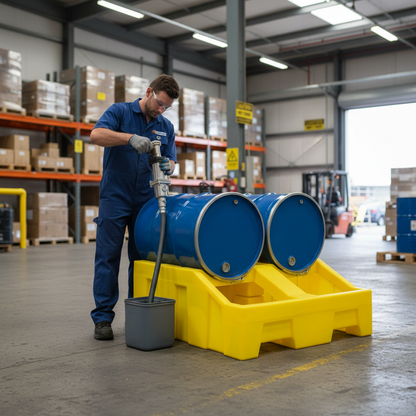 Dispensing System 400 Litre 1390 x 1250 x 490mm for Drum Storage