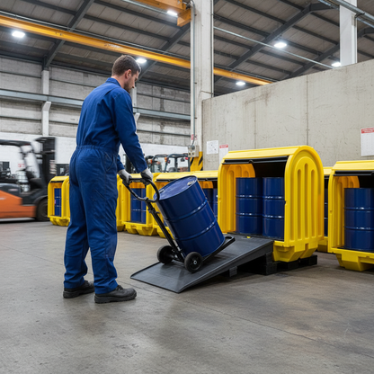 Ramp 1000kg 1740 x 1000 x 345mm for Industrial Equipment Access