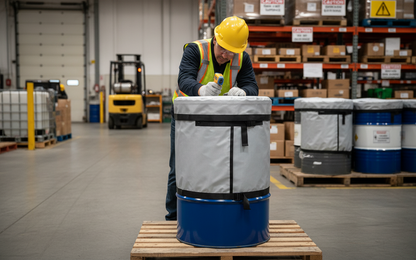 Insulation Drum Lid 11 Litre for Drum Heating Applications