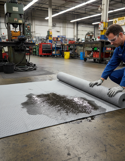 Maintenance Absorbent Roll 80 Litre 50cm x 40m for Proactive Housekeeping