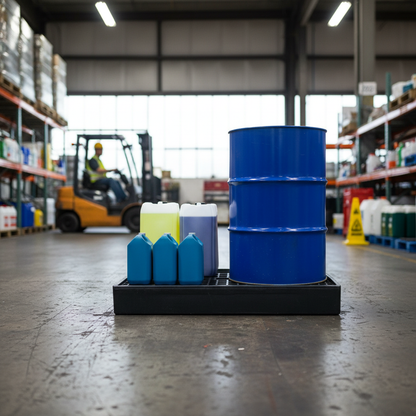 Bund Floor 130 Litre 1260mm x 860mm x 150mm for Drum Storage