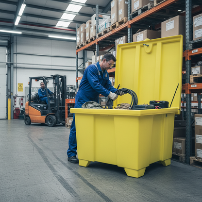 Storage Container 600 Litre 1150 x 1130 x 850mm for Grit and Spill Control