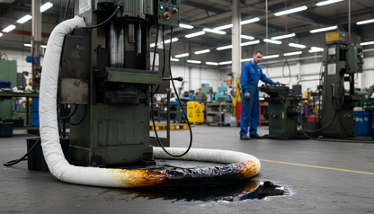 Oil Selective Absorbent Sock 90 Litre 7.5cmØ x 1.2m for Machinery Spill Control
