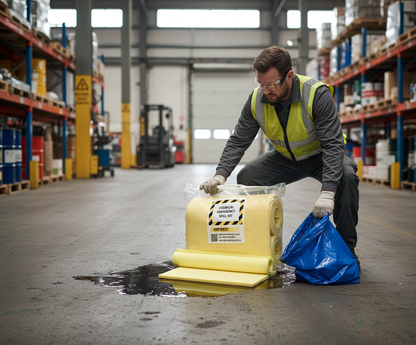 Chemical Spill Kit 15 Litre 70cm x 59cm x 5cm for Laboratory Spill Response