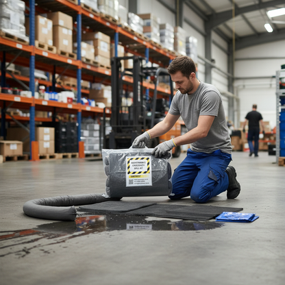 Maintenance Spill Kit 15 Litre 70cm x 59cm x 5cm for Vehicle Use