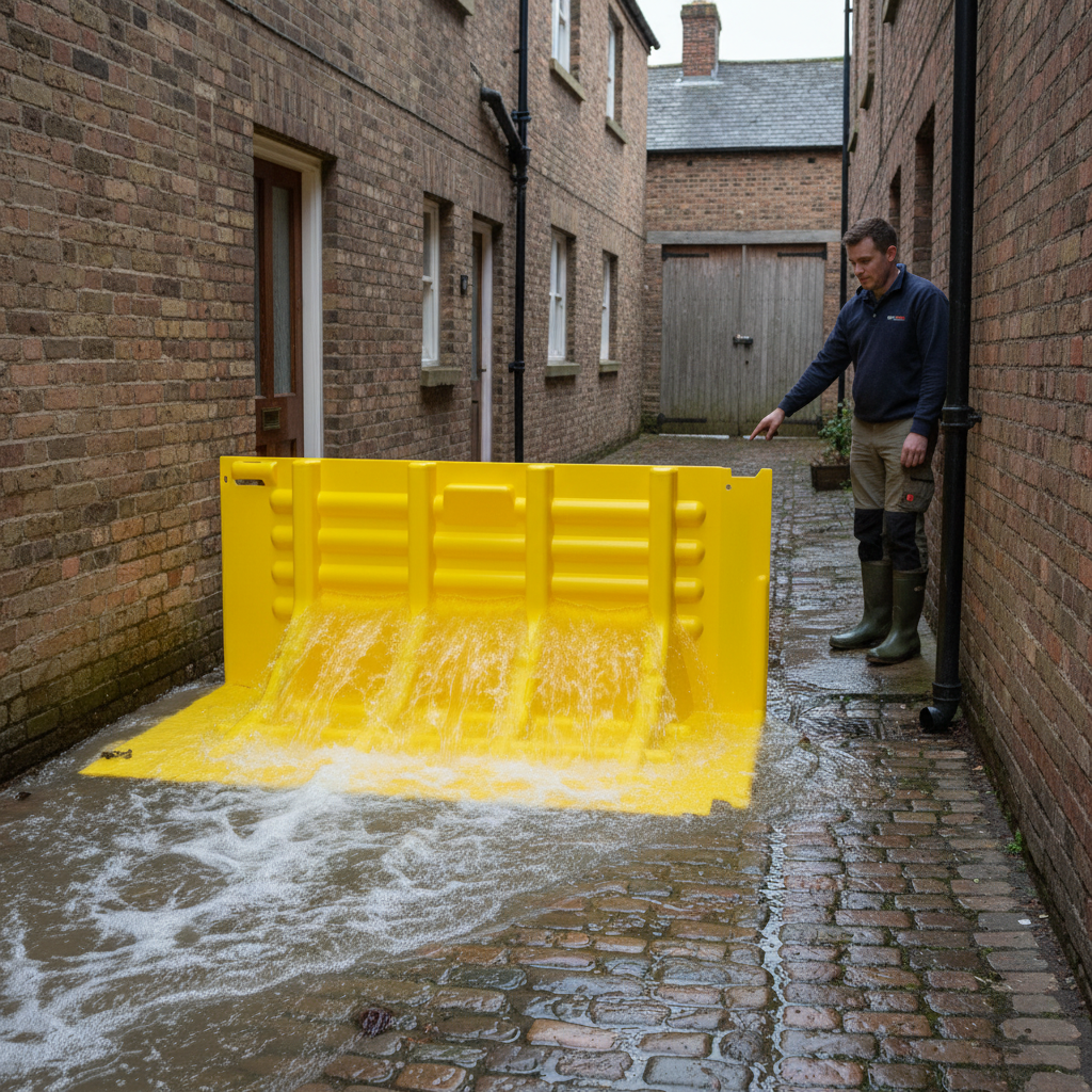 FloodFence 4kg 1000mm x 580mm x 450mm for Water Flow Control